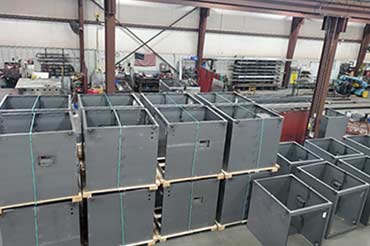 Custom fabricated enclosures