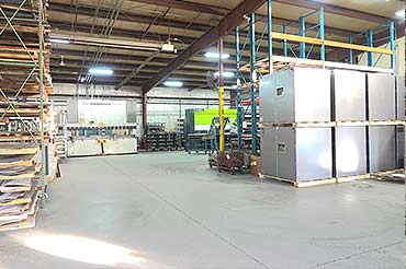 New London Fabrication shop floor