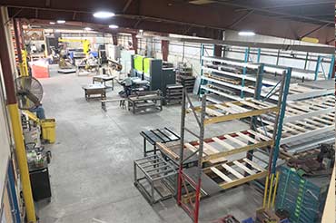 New London Fabrication shop floor